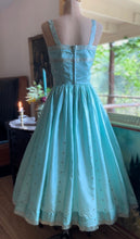 Load image into Gallery viewer, Incredible 1950's vintage handmade silk sari dress