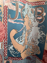 Load image into Gallery viewer, Mucha Print 1970’s Vintage Tie Bust Halter Dress