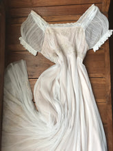 Load image into Gallery viewer, 2000’s Deadstock Ivory Cream Net Lace dress by Nataya