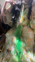 Load image into Gallery viewer, Breathtaking 1970’s vintage dress and capelet set by Jack Bryan