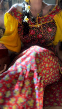 Load image into Gallery viewer, Delicious 1970’s vintage paisley floral dress by Jody T