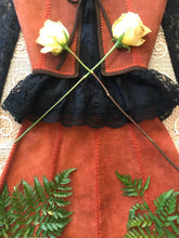 Load image into Gallery viewer, 1970’s vintage suede vest and skirt set