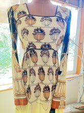 Load image into Gallery viewer, Incredible 1970’s Vintage Victorian Tea Party Print Dress by This Is Yours