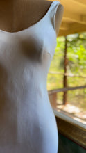 Load image into Gallery viewer, Elegant 1980’s Vintage White Satin Bias Slip Dress