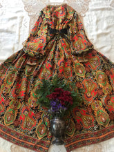 Load image into Gallery viewer, psychedelic 1970’s vintage pantsuit by Joseph Magnin