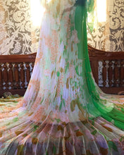 Load image into Gallery viewer, Breathtaking 1970’s vintage dress and capelet set by Jack Bryan