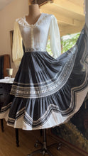 Load image into Gallery viewer, Fantastic 1940’s Vintage Dove Grey Patio Skirt by Porters Frontier Fashions