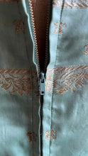 Load image into Gallery viewer, Incredible 1950's vintage handmade silk sari dress