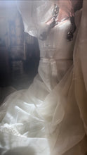 Load image into Gallery viewer, Dreamy 1970’s vintage Ivory Swiss Dot Voile Gunne Sax dress