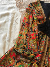 Load image into Gallery viewer, psychedelic 1970’s vintage pantsuit by Joseph Magnin