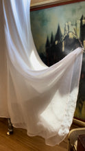 Load image into Gallery viewer, Elegant 1980’s Vintage White Satin Bias Slip Dress