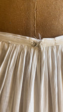 Load image into Gallery viewer, Edwardian 1900’s Summer White Cotton Petticoat Skirt