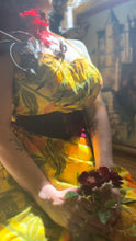 Load image into Gallery viewer, Authentic 1950’s 1960’s vintage batik sarong pinup dress by Sun Fashions of Hawaii