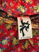 Load image into Gallery viewer, Delicious 1970’s vintage paisley floral dress by Jody T