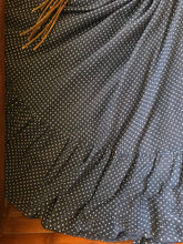 Load image into Gallery viewer, Pretty 1970’s Vintage Navy Polka Dot Sundress Kati by Laura Phillips