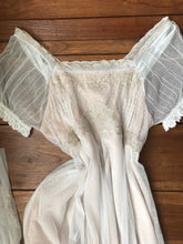 Load image into Gallery viewer, 2000’s Deadstock Ivory Cream Net Lace dress by Nataya
