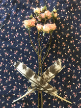 Load image into Gallery viewer, Darling Navy Blue Calico Gunne Sax Dress