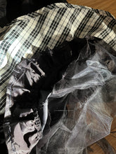 Load image into Gallery viewer, 1980’s Vintage Plaid Taffeta Strapless Gunne Sax Party Dress