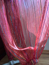 Load image into Gallery viewer, 1970’s 1980’s Vintage Magana Baptiste Lurex Chiffon Harem Pants