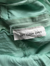 Load image into Gallery viewer, Sale~ 1970's vintage pale mint green voile sundress