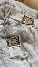 Load image into Gallery viewer, Sweet 1970’s Vintage Floral Voile Gunne Sax Blouse and Skirt Set