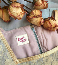 Load image into Gallery viewer, 1970's vintage Lilac blue Candi Jones maxi sundress