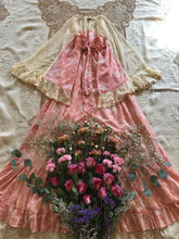 Load image into Gallery viewer, Beautiful 1960’s vintage black label Angel Sleeve Gunne Sax maxi dress