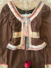 Load image into Gallery viewer, Beautiful homemade vintage Gunne Sax pattern maxi dress