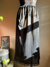 Load image into Gallery viewer, Amazing 1950’s Vintage Black Nightgown