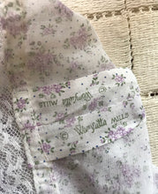 Load image into Gallery viewer, Beautiful 1970's vintage purple floral Gunne Sax maxi dress