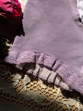 Load image into Gallery viewer, Cute Hand Dyed 1960’s Vintage Purple Panty Girdle by Sears