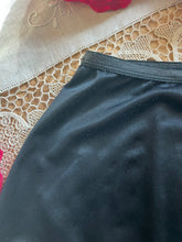 Load image into Gallery viewer, Authentic 1960’s vintage Kayser Black Nylon Pillow Tab Granny Panties
