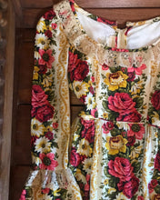 Load image into Gallery viewer, Authentic 1960’s vintage wallpaper print dress by Lorrie Deb of San Francisco