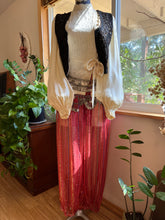 Load image into Gallery viewer, 1970’s 1980’s Vintage Magana Baptiste Lurex Chiffon Harem Pants