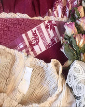 Load image into Gallery viewer, 1970’s vintage burgundy plaid dress by Vicky Vaughn