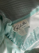 Load image into Gallery viewer, 1970’s Vintage Ice Blue Striped Voile Dress by Roberta