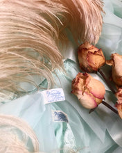 Load image into Gallery viewer, 1960’s Vintage mint green chiffon Vanity Fair peignoir nightgown and robe set