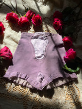 Load image into Gallery viewer, Cute Hand Dyed 1960’s Vintage Purple Panty Girdle by Sears