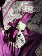 Load image into Gallery viewer, 1970’s Vintage Amethyst Purple Nylon Babydoll Chemise by Pride ‘N’ Joi of California