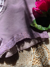 Load image into Gallery viewer, Cute Hand Dyed 1960’s Vintage Purple Panty Girdle by Sears