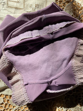Load image into Gallery viewer, Cute Hand Dyed 1960’s Vintage Purple Panty Girdle by Sears