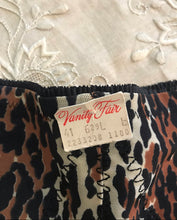 Load image into Gallery viewer, Deadstock 1960's vintage leopard print long leg panty girdle from Vanity Fair