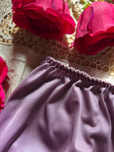 Load image into Gallery viewer, Hand Dyed 1960’s Vintage Nylon and Lace Bloomer Panty