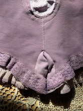 Load image into Gallery viewer, Cute Hand Dyed 1960’s Vintage Purple Panty Girdle by Sears