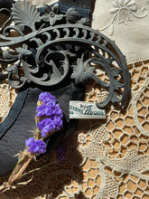 Load image into Gallery viewer, Perfect 1950’s Vintage Black Satin Bullet Bra - Flexaire by Flexees