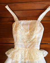 Load image into Gallery viewer, Authentic 1970's vintage peplum sundress by Candi Jones
