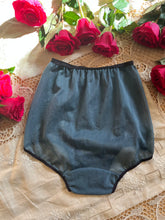 Load image into Gallery viewer, Hand Dyed 1940’s Vintage Plymouth Nylon And Lace Granny Panties