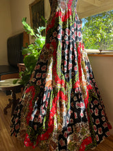 Load image into Gallery viewer, Incredible 1970’s Vintage Smocked Floral Calico Dress