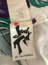 Load image into Gallery viewer, 1970’s vintage Sweet Peas and Cherries sundress by Jody T