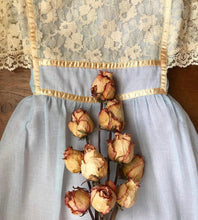 Load image into Gallery viewer, 1970's vintage Lilac blue Candi Jones maxi sundress